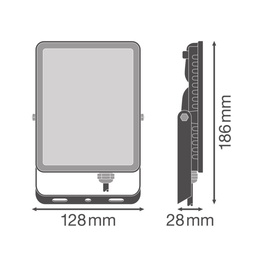 Ledvance - LED Riflettore da muro per esterni FLOODLIGHT ESSENTIAL LED/30W/230V 4000K IP65