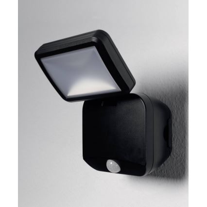Ledvance - Riflettore LED da parete per esterno con sensore SPOTLIGHT LED/4W/6V IP54
