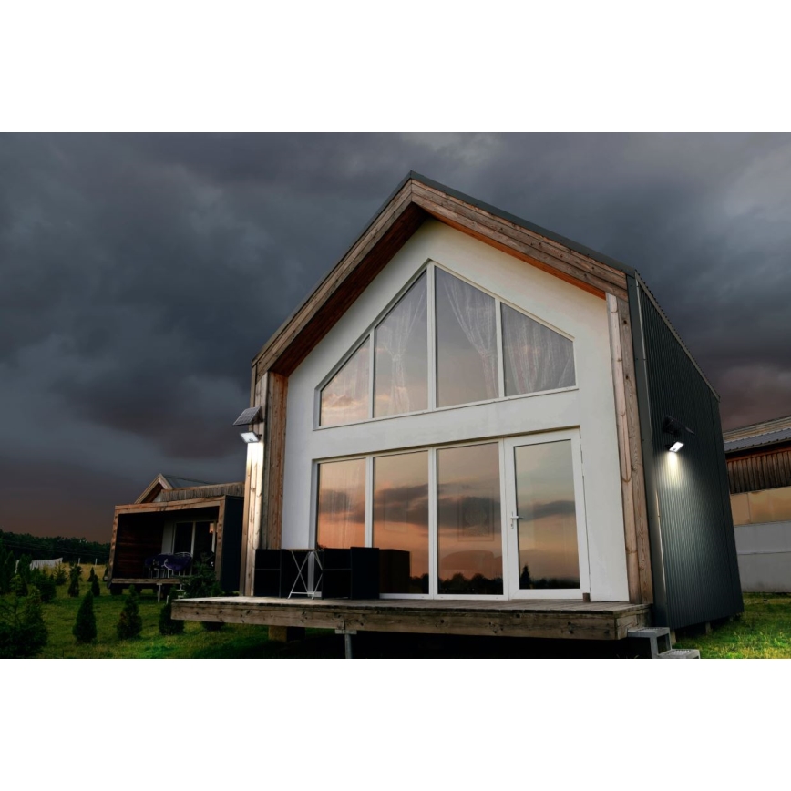 Ledvance - LED Faro solare dimmerabile con sensore FLOOD SPLIT LED/30W/6,4V 5000 mAh IP65 + telecomando