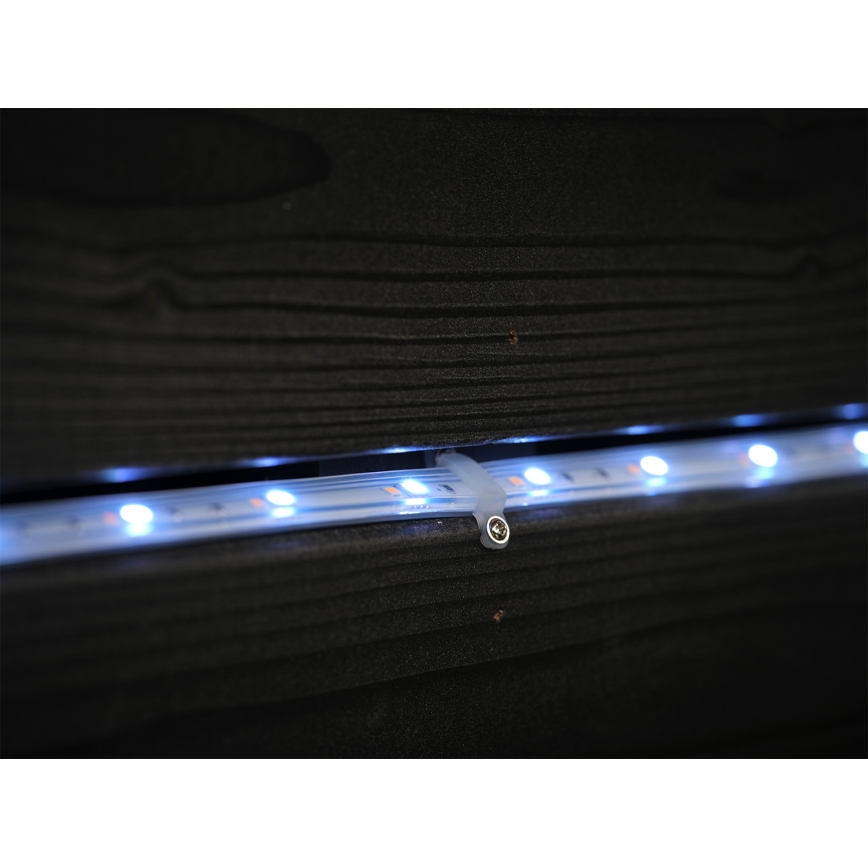 Ledvance - Ruban solaire LED RGB dimmable FLEX MAGIC 3m LED/1,2W/5V IP44 + télécommande
