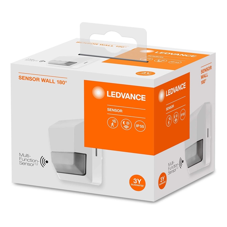 Ledvance - Sensore di movimento a infrarossi da esterno 230V IP55 bianco