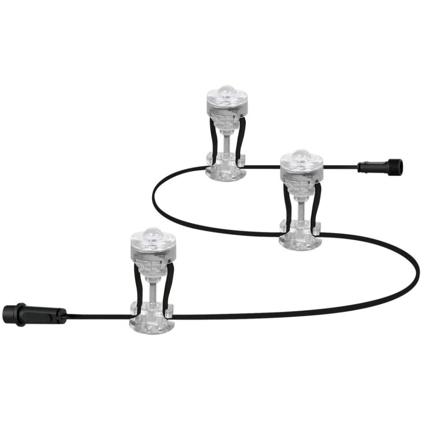 Ledvance - LED RGB Außenverlängerungsset SMART+ DOT 3xLED/0,7W/230V IP65 Wi-Fi