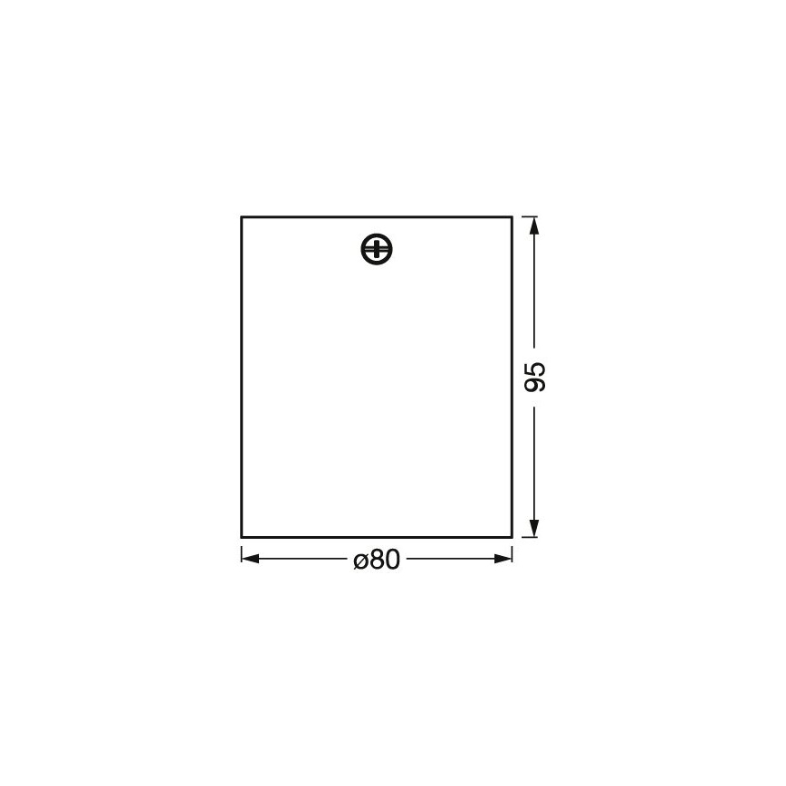 Ledvance - Strahler SPOT 1xGU10/7W/230V weiß
