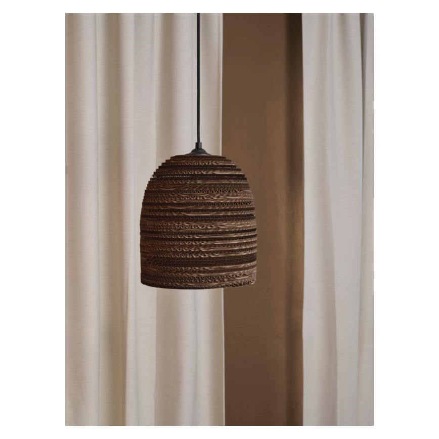 Ledvance - Suspension filaire DECOR CARDBOARD 1xE27/15W/230V d. 25 cm