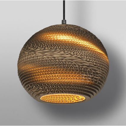 Ledvance - Suspension filaire DECOR CARDBOARD 1xE27/15W/230V d. 26 cm