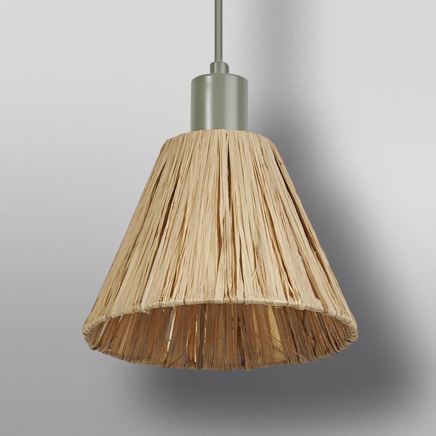 Ledvance - Suspension filaire DECOR RAFFIA 1xE27/15W/230V pelote de raphia
