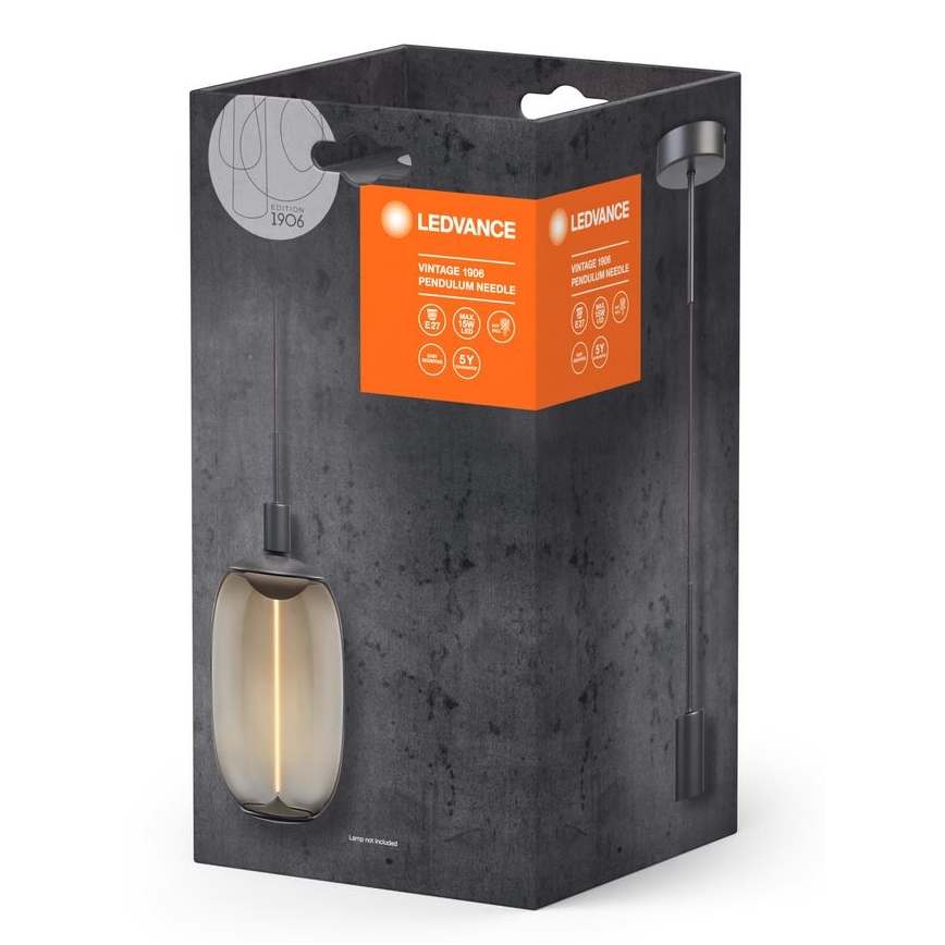 Ledvance - Suspension filaire PENDULUM NEEDLE 1xE27/15W/230V