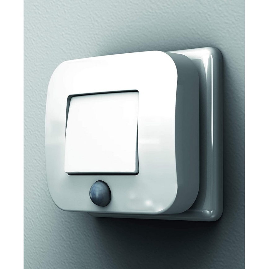 Ledvance - Veilleuse avec détecteur LUNETTA LED/0,7W/230V 3000K