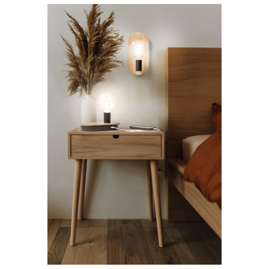 Ledvance - Wandleuchte DECOR WOOD 1xE27/8W/230V