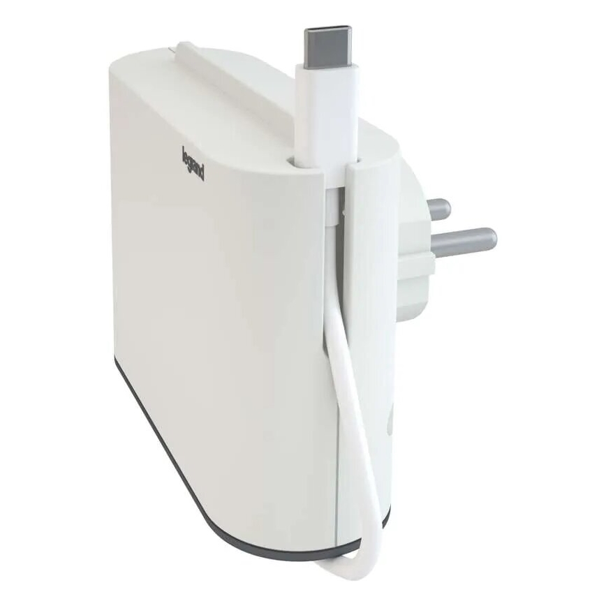 Legrand 049401 - Multiprise 2Z Type C + USB-A + USB-C blanc