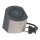Legrand 049402-Sdoppiatore di prese con interruttore 2Z Tipo E + USB-A + USB-C e ricarica wireless 10W 2m marrone