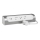 Legrand 049406 - Rallonge 3Z Type E + USB-A + USB-C 1m argent/blanc