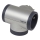 Legrand 049439 - Steckdosenverteiler rotierend 2Z Typ E, F + USB-A + USB-C silbern/schwarz
