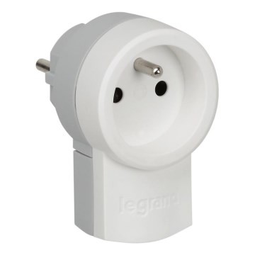 Legrand 50461 - Stecker mit Steckdose 230V/16A 2P+T