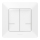 Legrand 752187- Interruttore wireless intelligente a 2 pulsanti VALENA 1xCR2032 Wi-Fi IP40