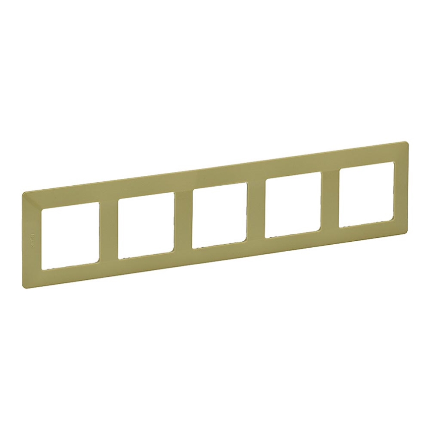 Legrand 754085 - Cadre pour interrupteur VALENA LIFE 5P vert
