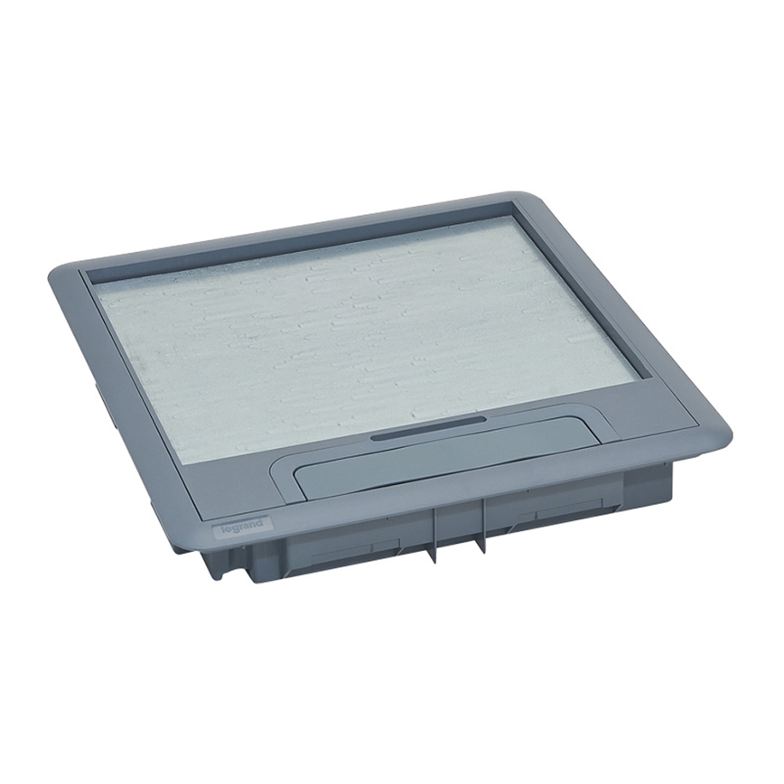 LEGRAND - Cassetta a pavimento per piani doppi 24 moduli (12 dispositivi 45x45)