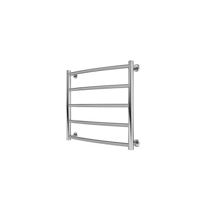 Leiter-Handtuchheizkörper CLASSIC 102W/230V 50x53 cm Edelstahl/glänzendes Chrom
