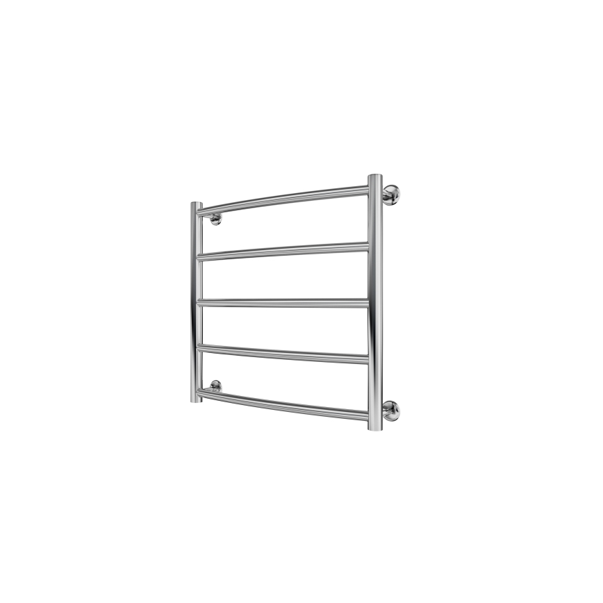 Leiter-Handtuchheizkörper CLASSIC 102W/230V 50x53 cm Edelstahl/glänzendes Chrom