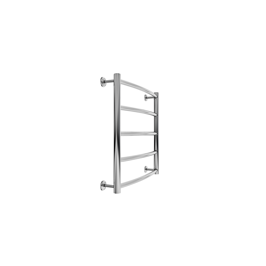 Leiter-Handtuchheizkörper CLASSIC 102W/230V 50x53 cm Edelstahl/glänzendes Chrom