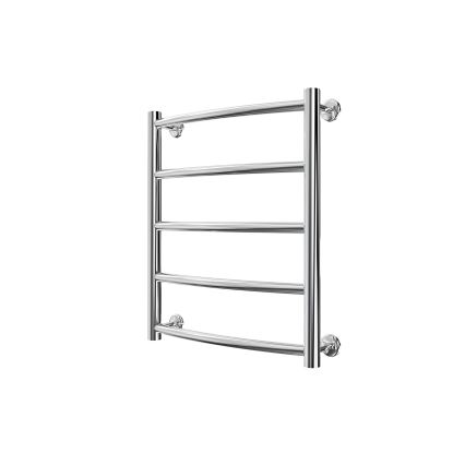 Leiter-Handtuchheizkörper CLASSIC 88W/230V 50x43 cm Edelstahl/glänzendes Chrom