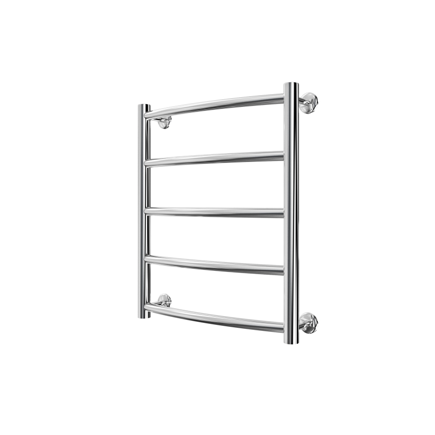 Leiter-Handtuchheizkörper CLASSIC 88W/230V 50x43 cm Edelstahl/glänzendes Chrom