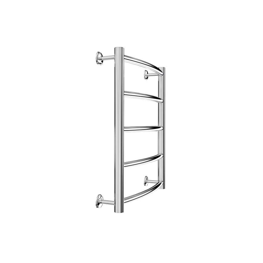 Leiter-Handtuchheizkörper CLASSIC 88W/230V 50x43 cm Edelstahl/glänzendes Chrom