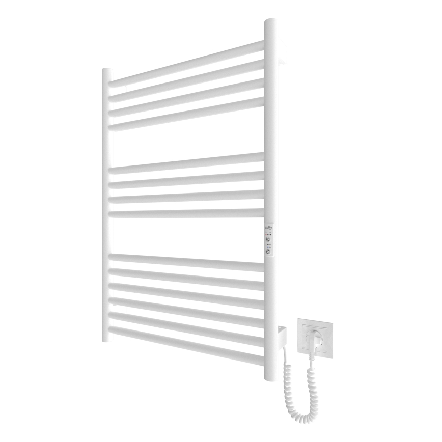 Leiter-Handtuchheizkörper HF GREENWICH 170W/230V 77x53 cm weiß rund