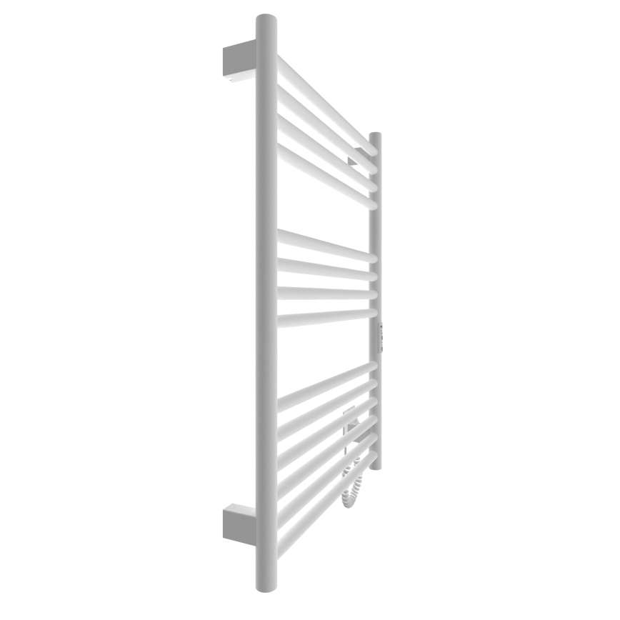 Leiter-Handtuchheizkörper HF GREENWICH 170W/230V 77x53 cm weiß rund