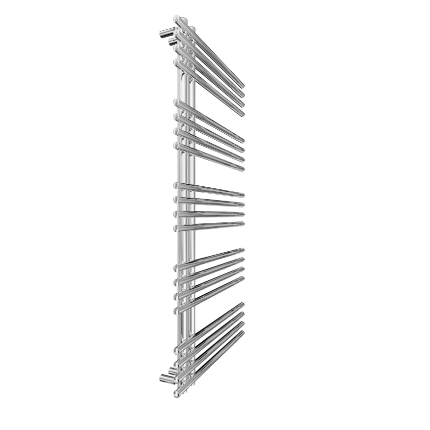 Leiter-Handtuchheizkörper INOX 368W/230V 109x53 cm Edelstahl/glänzendes Chrom