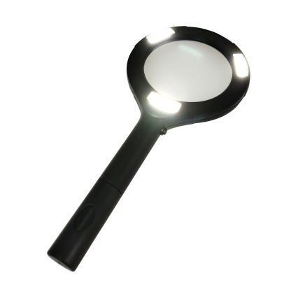 Lente d'ingrandimento LED 3× con illuminazione LED/3W/2xAA IP22