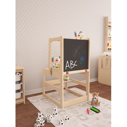 Lernturm mit Tafel DRAW 90x58,4 cm