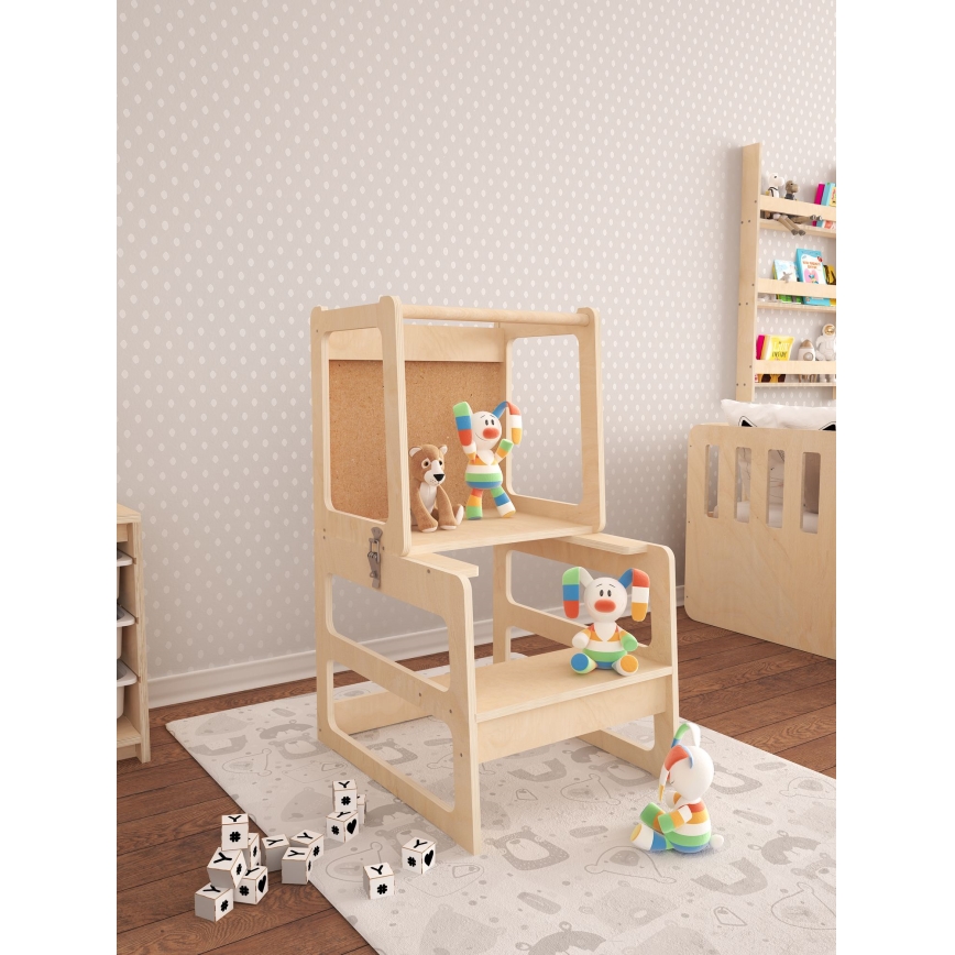 Lernturm mit Tafel DRAW 90x58,4 cm