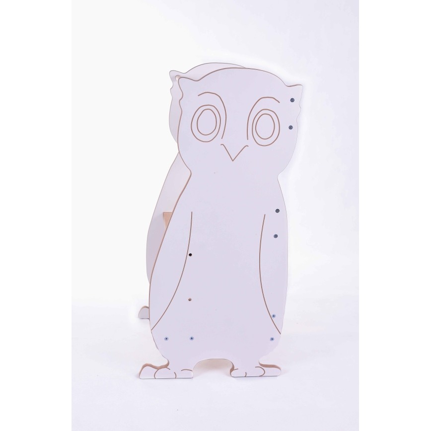Lernturm OWL weiß/Ahorn