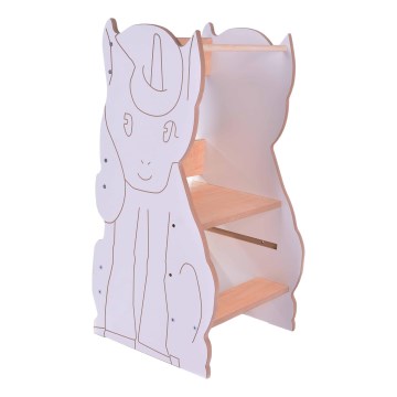 Lernturm UNICORN weiß/Ahorn