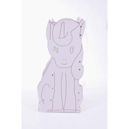 Lernturm UNICORN weiß/Ahorn