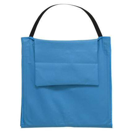 Lettino pieghevole blu 160x55 cm