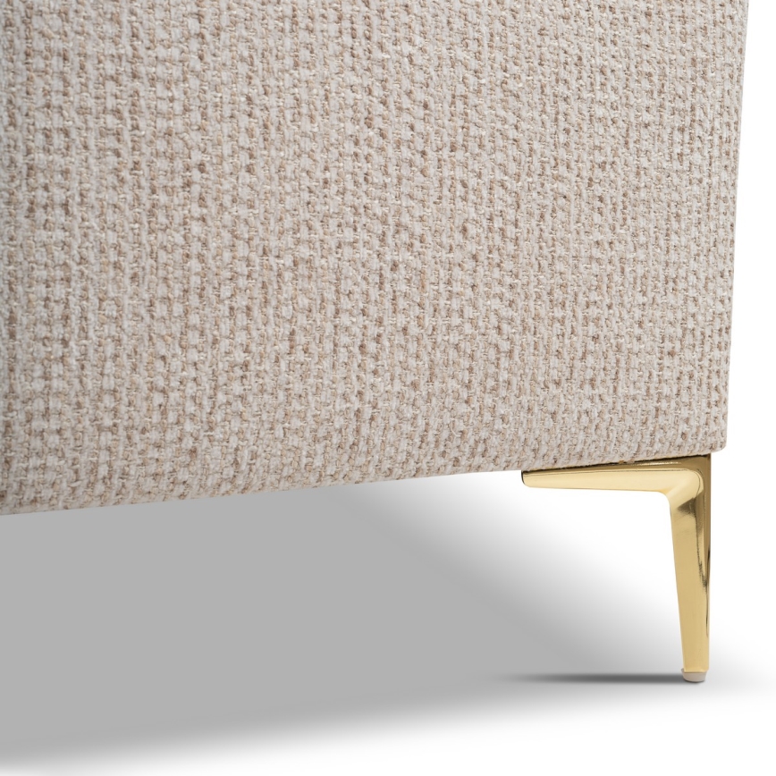 Letto imbottito senza materasso DALIA 180x200 cm Grigio