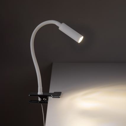 Leuchte mit Klemme LAGOS 1xG9/3W/230V 4000K weiß