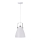 Leuchten Direkt 11059-16 - Hängeleuchte EVA 1xE27/60W/230V d 21,5 cm weiß