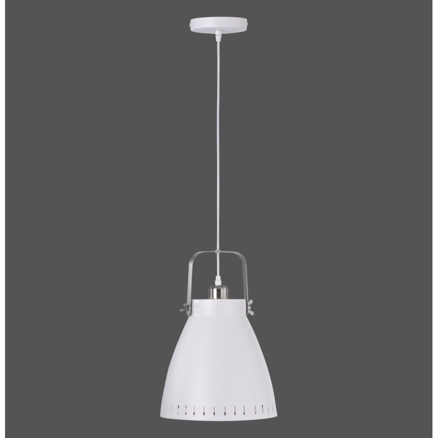 Leuchten Direkt 11059-16 - Hängeleuchte EVA 1xE27/60W/230V d 21,5 cm weiß