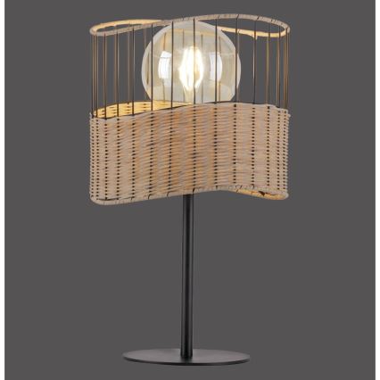 Leuchten Direkt 11150-79 - Lampe de table REED 1xE27/60W/230V