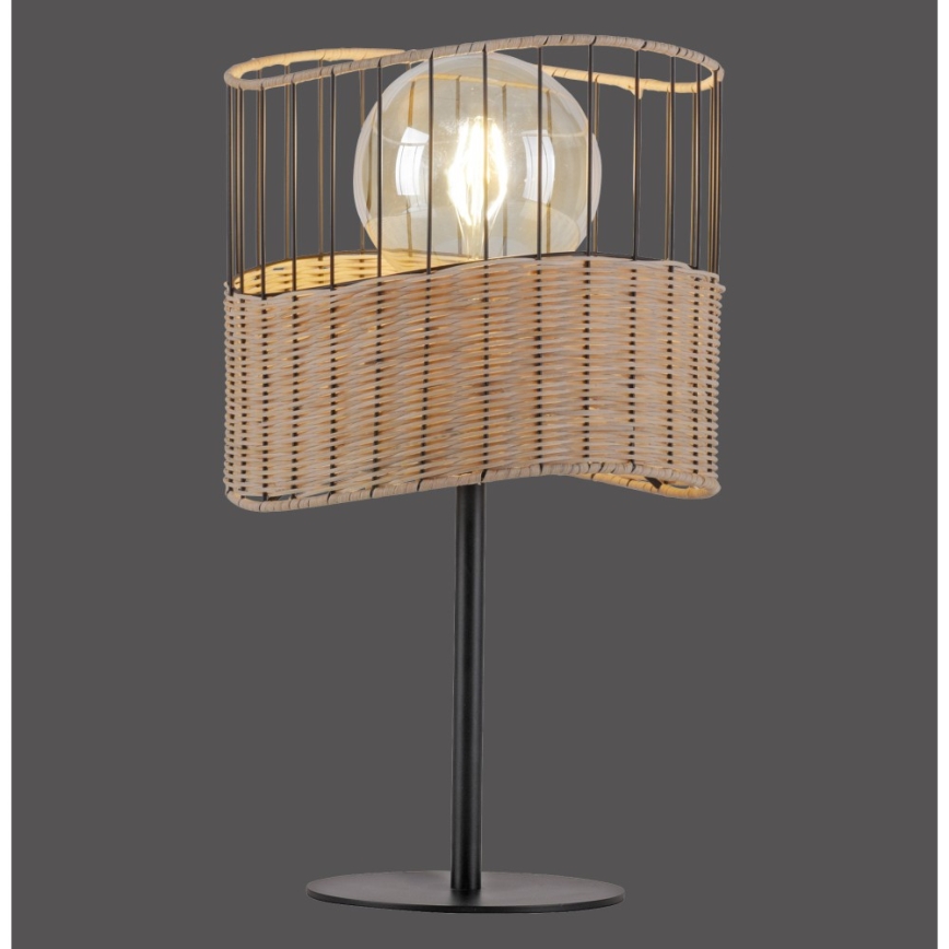 Leuchten Direkt 11150-79 - Lampe de table REED 1xE27/60W/230V