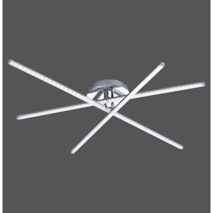 Leuchten Direkt 11274-55 - Lampadario LED da superficie SIMON 3xLED/8W/230V cromo opaco