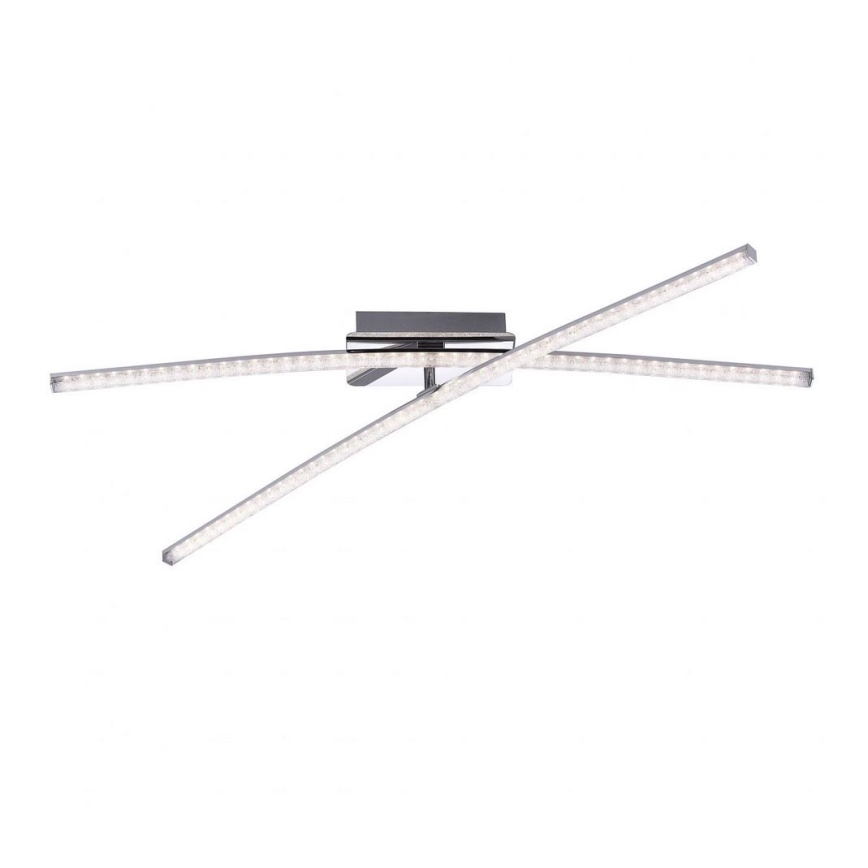 Leuchten Direkt 11292-17 - LED-Aufbaukronleuchter SIMON 2xLED/8W/230V chromglänzend
