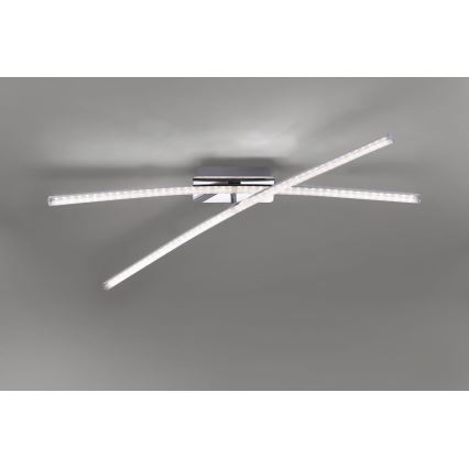 Leuchten Direkt 11292-17 - LED-Aufbaukronleuchter SIMON 2xLED/8W/230V chromglänzend