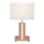 Leuchten Direkt 11421-78 - dimmbare LED-Tischlampe AMANDA 1xE27/40W/230V + LED/5W
