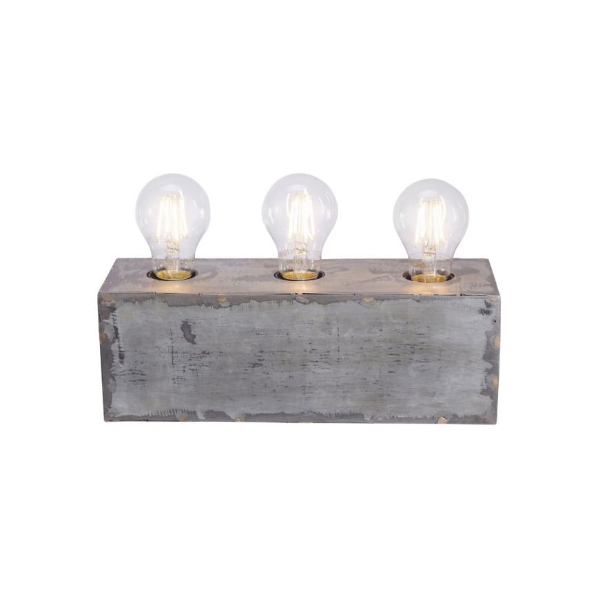 Leuchten Direkt 11498-77 - Lampe de table SAMIA 3xE27/25W/230V