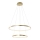 Leuchten Direkt 11525-12 -Suspension LED avec fil CIRCLE LED/18,5W/230V + LED/23,5W