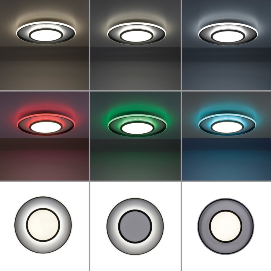 Leuchten Direkt 11627-18 - Luminaire à intensité variable LED RGB ARENDA LED/31W/230V 2700-5000K + Télécommande